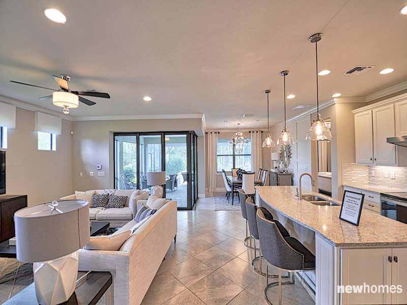 BRIDGETOWN AT THE PLANTATION, Fort Myers, Florida,  image description: Summerwood Model Home at Bridgetown at the Plantation  in Fort Myers Florida